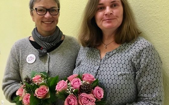 Blumen für Frau Fugmann und Frau Funken Blumen für Frau Fugmann und Frau Funken