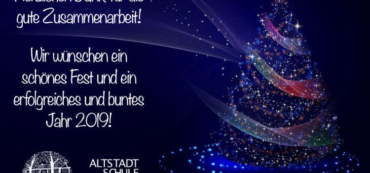 Weihnachtsgrüße 2018 Weihnachtsgrüße 2018
